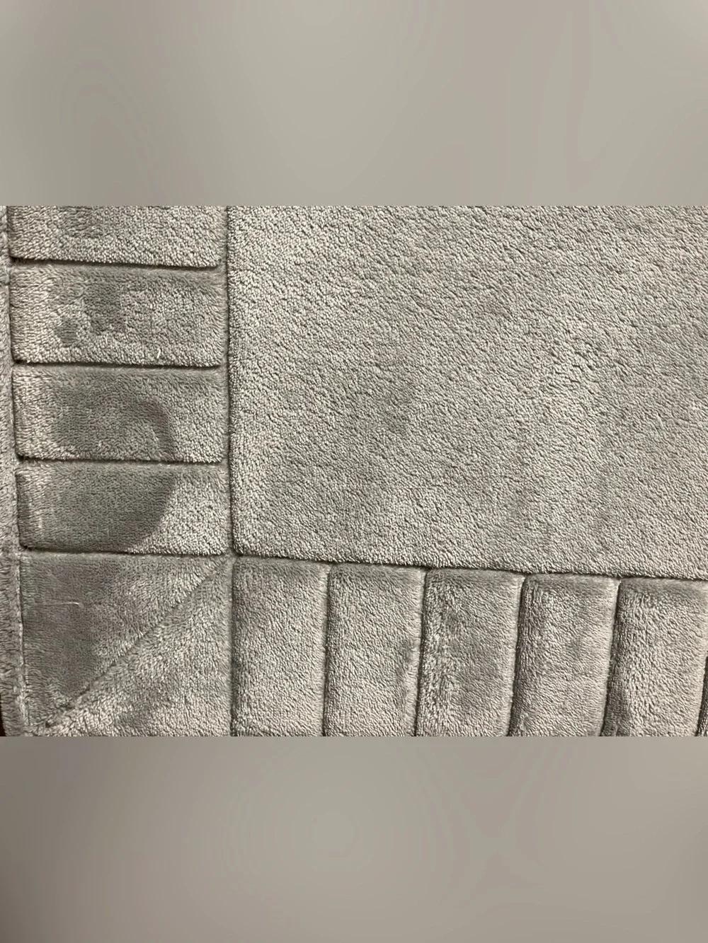Large Gray Memory Foam Bathmat - Super Soft - (2 ft. X 3 ft.)